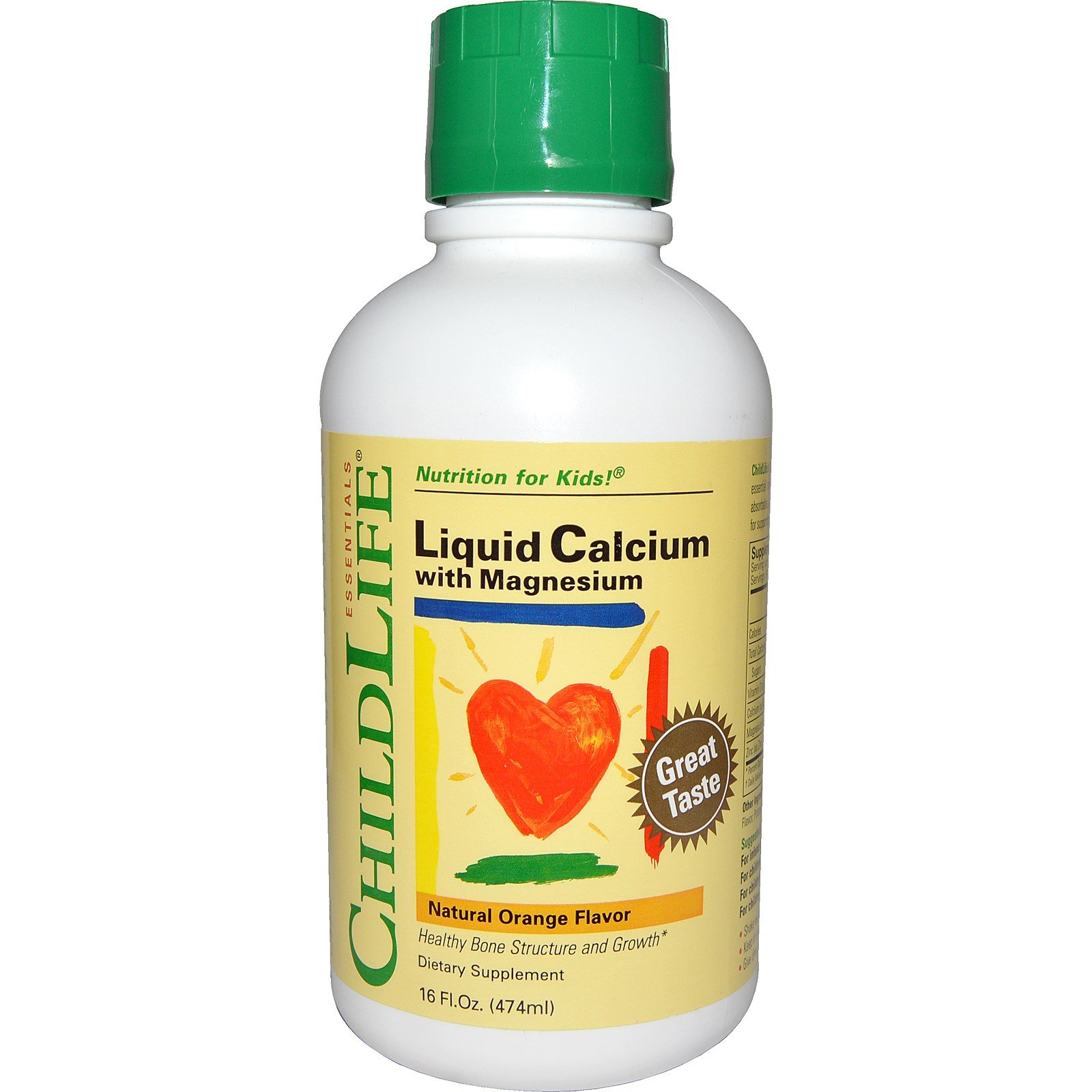 Greenshift Frontpage 11 Liquid Calcium with Magnesium, Natural Orange Flavor